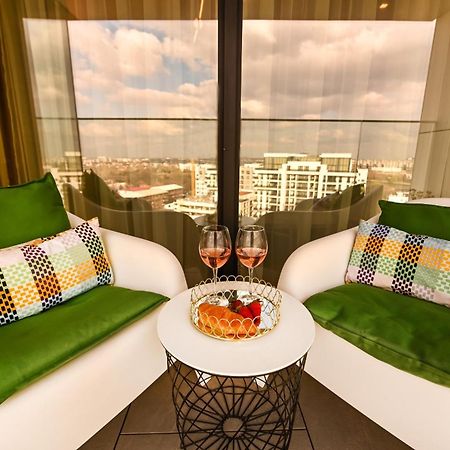 One Verdi Park Exclusive Apartments - Panoramic View & Private Parking Bucureşti Exterior foto