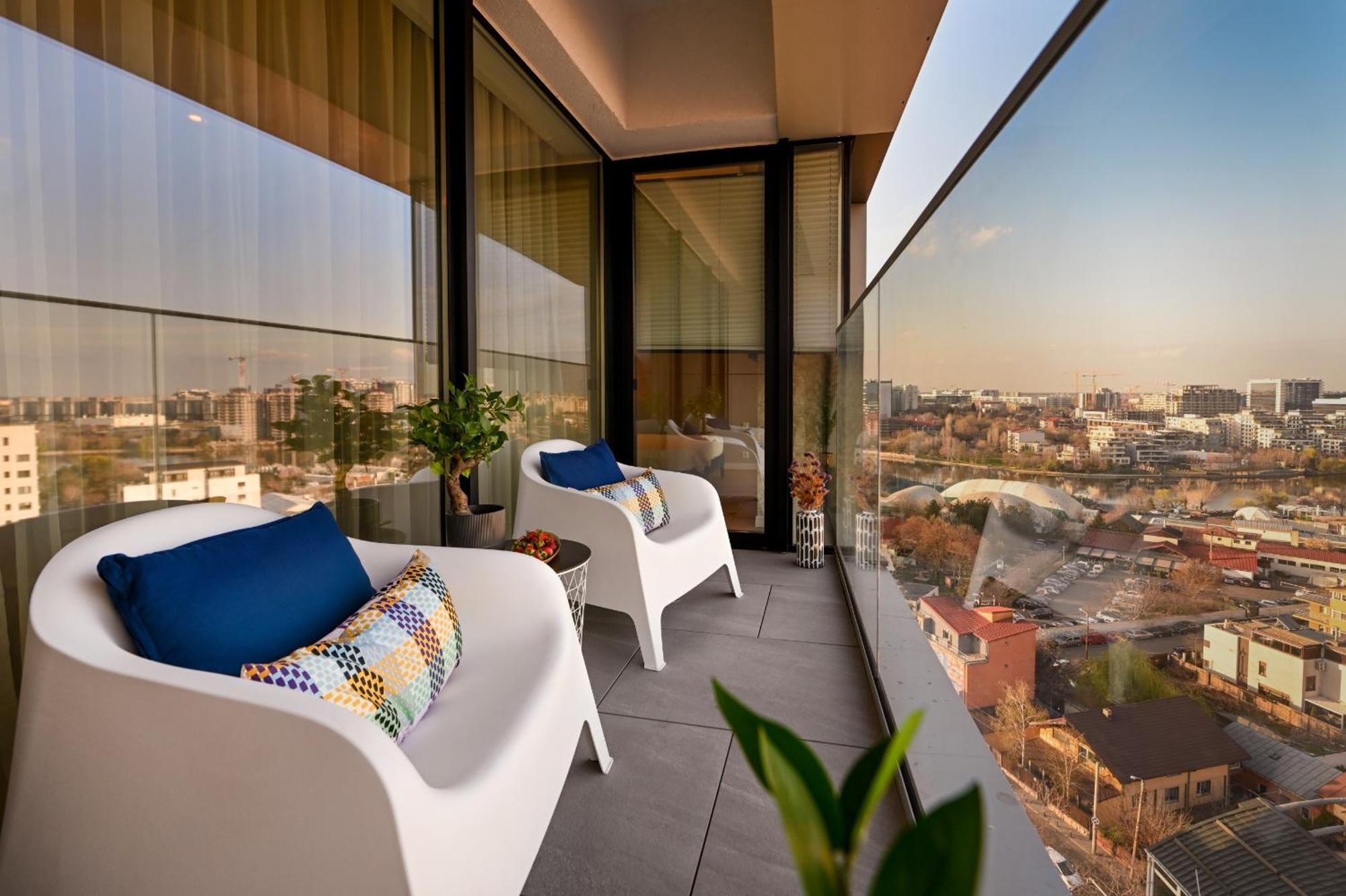 One Verdi Park Exclusive Apartments - Panoramic View & Private Parking Bucureşti Exterior foto